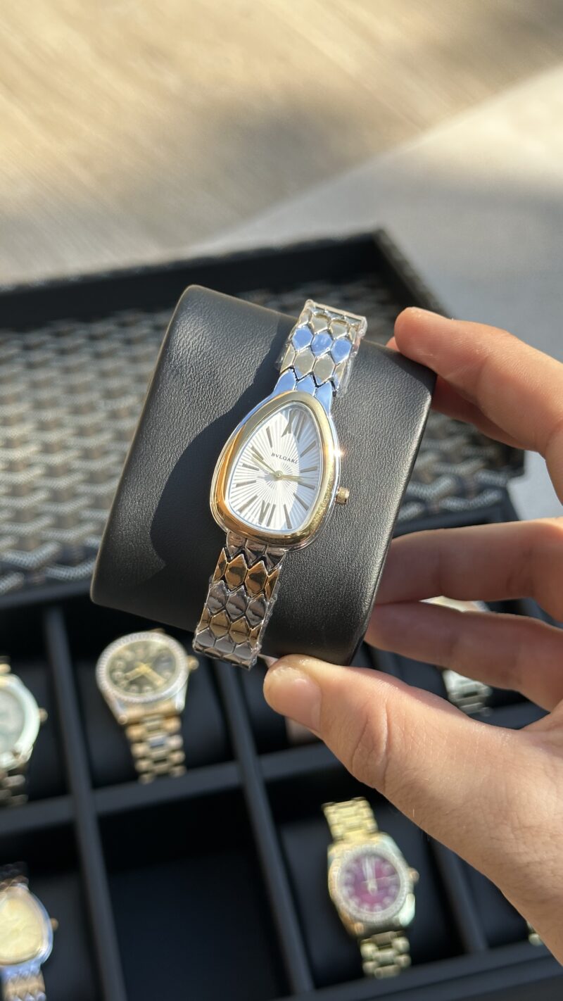 BVLGARI BICOLOR DIAL BLANCO